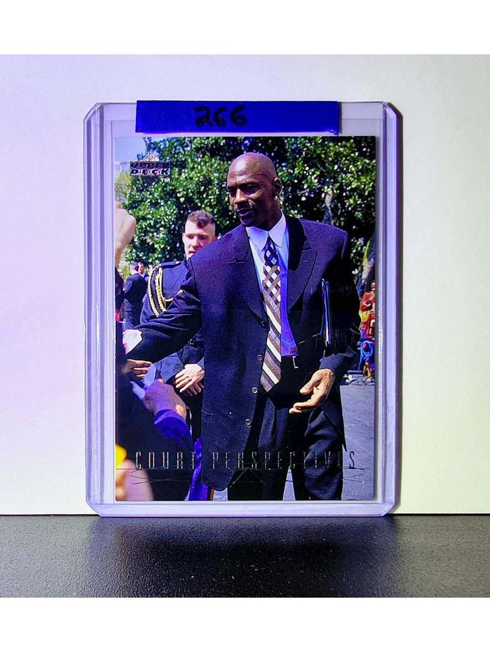 Michael Jordan 1997-98 Upper Deck Court Perspectives #165 Card Chicago Bulls